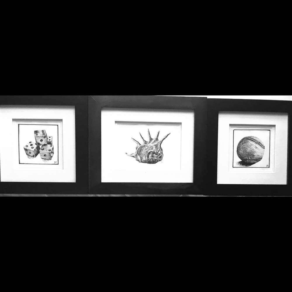 3 Separate Inkings (Discount for all 3) wall art